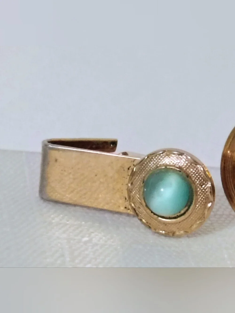 Collection Of Vintage Cufflinks & Tie Tack Lot Of 7 Items